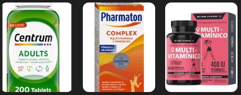 Marcas de Vitaminas