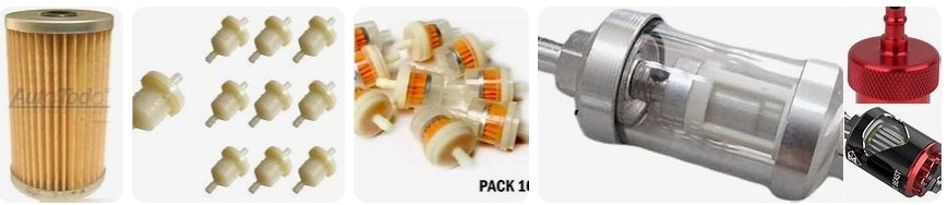 Tipos de filtros de gasolina